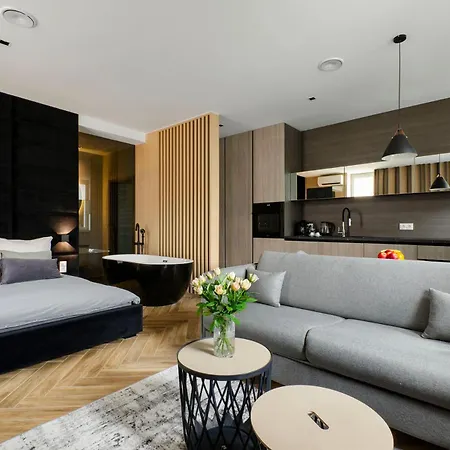 Lupoapartments Z Jacuzzi Pole Dance Leczycka 29 Klimatyzacja Parking Dostep Na Kod Apartment *