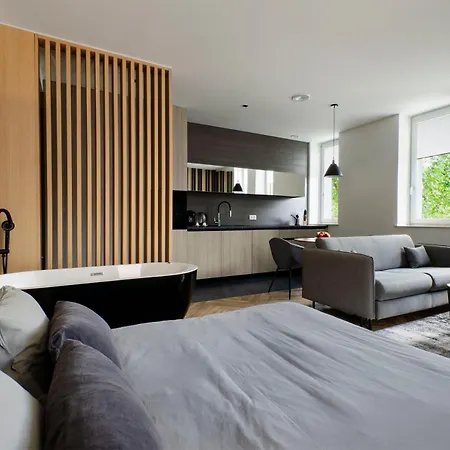 Lupoapartments Z Jacuzzi Pole Dance Leczycka 29 Klimatyzacja Parking Dostep Na Kod Apartment