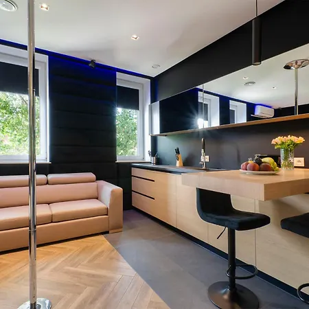 Apartment Lupoapartments Z Jacuzzi Pole Dance Leczycka 29 Klimatyzacja Parking Dostep Na Kod