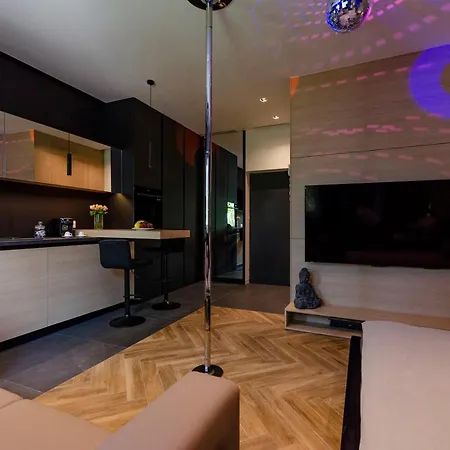Lupoapartments Z Jacuzzi Pole Dance Leczycka 29 Klimatyzacja Parking Dostep Na Kod