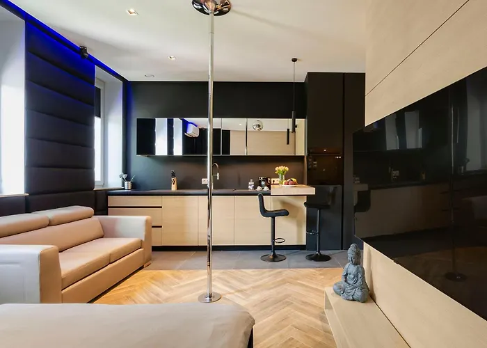 Lejlighed Lupoapartments Z Jacuzzi Pole Dance Leczycka 29 Klimatyzacja Parking Dostep Na Kod *